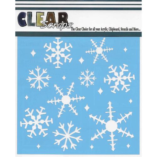 Clear Scraps Stencils