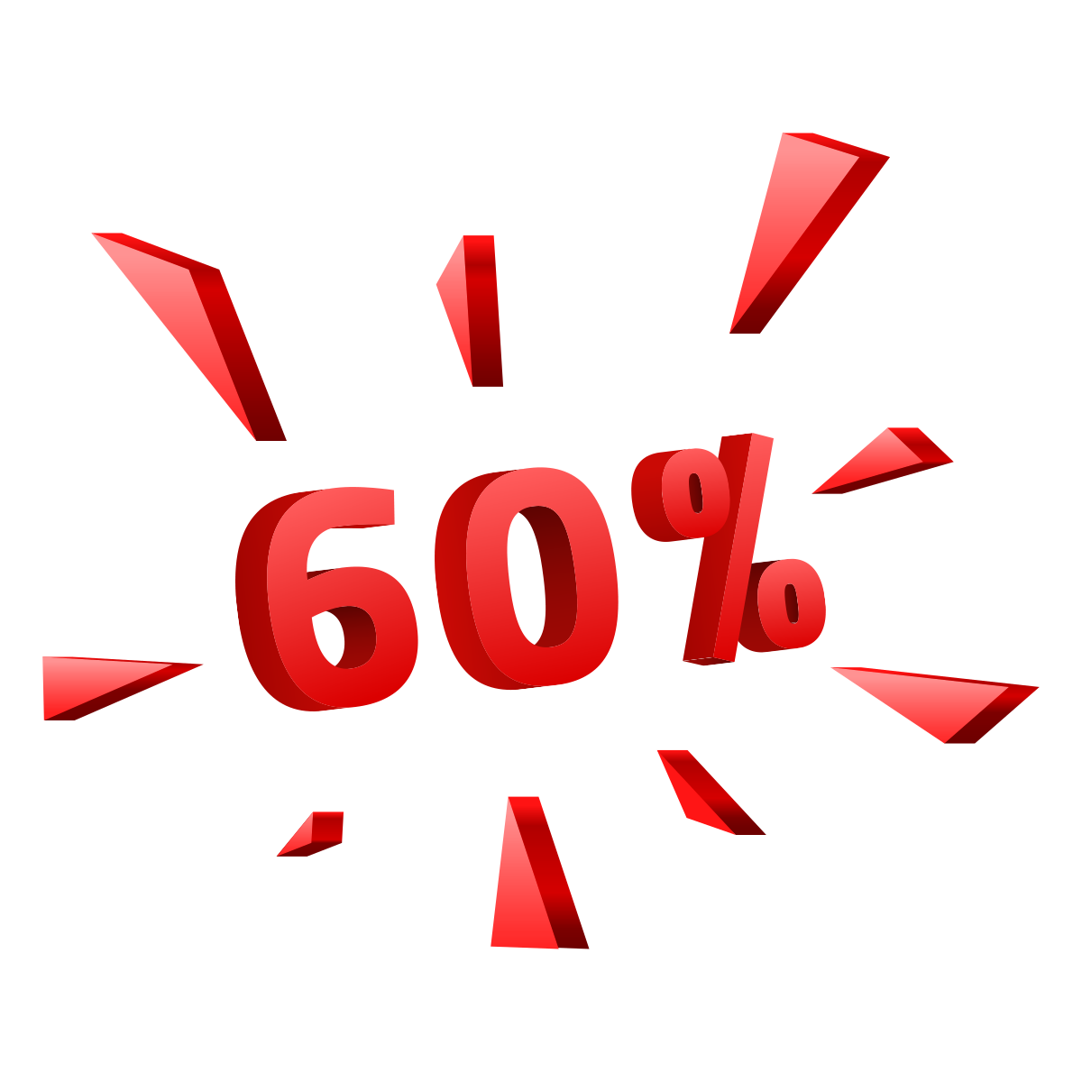Sale 60%