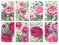 Preview: #132 Decorer Mini Scrapbook Paper Set Pink Peonies