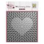 Preview: 3D102 Nellie Snellen 3D Embossing Folder Geo Heart