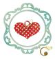 Preview: Sizzix Thinlits Die Set 3PK Ornamental Love Frame