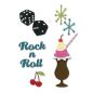 Preview: Sizzix Thinlits Die Set 9PK Rock 'n Roll Sundae