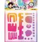 Preview: Art by Marlene Mask Stencil Fun Elements #134