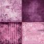 Preview: Craft O Clock 6x6 Paper Pad Basic Purple Fuchsia Mood #06