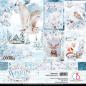 Preview: Ciao Bella 12x12 Paper Pad Winter Journey CBPM068