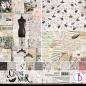 Preview: Ciao Bella 12x12 Patterns Pad Cygne Noir CBPT055