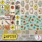 Preview: Ciao Bella 12x12 Patterns Pad Hipster #CBT035