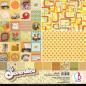 Preview: Ciao Bella 12x12 Patterns Pad The Seventies #CBT030