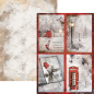 Preview: Ciao Bella Scrapbooking Creative Pad Snow and the City #CBCL015_eingestellt
