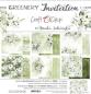 Preview: Craft O Clock 12x12 Paper Pad Greenery Invitation