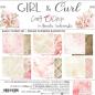 Preview: Craft O Clock Girl & Curl 8x8 BASIC Paper Pad