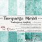 Preview: Craft O Clock 8x8 Paper Pad Turqoise Mood #05