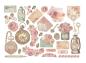 Preview: DFLCT47 Stamperia Shabby Rose Ephemera (32 pcs)