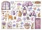 Preview: DFLDC100 Stamperia Lavender Die Cuts Assorted (36 pcs)