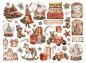 Preview: DFLDC102 Stamperia Gear up for Christmas Die Cuts Assorted (39 pcs)