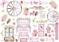 Preview: DFLDC80 Stamperia Die Cuts Assorted Roseland