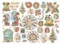 Preview: DFLDC81 Stamperia Die Cuts Christmas Greetings