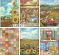 Preview: DFSA4XSF * Stamperia A4 Reispapier SET Sunflower Art