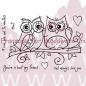 Preview: Woodware Clear Magic Owl Love