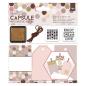 Preview: Gift Tags & Stamps Set (16pcs)  Capsule Geometric Mocha