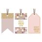 Preview: Gift Tags & Stamps Set (16pcs)  Capsule Geometric Mocha