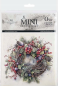 Preview: ITD Collection Mini Rice Paper Set Winter Wreaths RSM099
