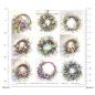 Preview: ITD Collection Spring Wreath 12x12 Paper Pad #076