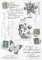 Preview: ITD Collection A4 Rice Paper Creative Set Vintage Style
