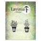 Preview: LAV948 Lavinia Stamp Rosemary & Thyme Pots