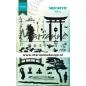 Preview: MD Clear Stamp Silhouette Sakura #1033