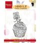 Preview: Marianne Design Clear Stamp Doodle Cupcake