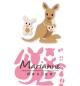 Preview: Marianne Design Collectables Kangaroo und Baby COL1446