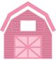 Preview: Marianne Design Collectables Stanzschablone Barn (Scheune)