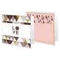 Preview: Mini Cards & Stamps Set (15pcs) Capsule Geometric Mocha