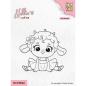 Preview: NCCS042 Nellie Snellen Clear Stamp Little Lamb