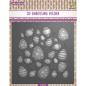 Preview: Nellie Snellen 3D Embossing Folder Easter Eggs Background #066