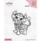 Preview: Nellie Snellen Cuties Clear Stamps Cheetah NCCS053