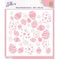 Preview: Nellie Snellen Stencil Background Easter Eggs #044