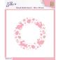 Preview: Nellie Snellen Stencil Easter Wreath #045