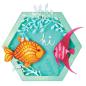 Preview: Penny Black Fancy Fish Creative Dies #51-314