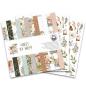 Preview: Piatek 13 Bumper Scrapbooking Kit Forest Tea Party mit Stempel