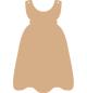 Preview: Pronty MDF Unterkleid #465.654.001