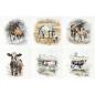 Preview: RSM108 ITD Collection Horses Mini Rice Paper Set