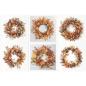 Preview: RSM151 ITD Collection Autumn Wreaths Mini Rice Paper Set