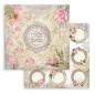 Preview: Stamperia 12x12 Paper Pad Romantic Garden House SBBL102