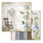 Preview: Stamperia 12x12 Paper Pad Romantic Garden House SBBL102