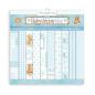 Preview: Stamperia 12x12 Paper Pad BabyDream Blue SBBL106