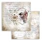 Preview: Stamperia 8x8 Paper Pad Romantic Horses #SBBS39