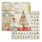 Preview: Stamperia 8x8 Paper Pad Christmas Patchwork #SBBS40