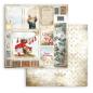 Preview: Stamperia 8x8 Paper Pad Romantic Christmas #SBBS44